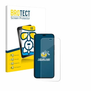 Face avant d’un emballage produit avec le logo de la marque BROTECT. À côté, l’appareil Honor 200 Lite est représenté avec la 