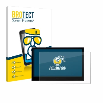 Face avant d’un emballage produit avec le logo de la marque BROTECT. À côté, l’appareil Wacom Movink 13 est représenté avec la