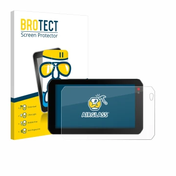 Face avant d’un emballage produit avec le logo de la marque BROTECT. À côté, l’appareil Chigee AIO-5 Lite est représenté avec 