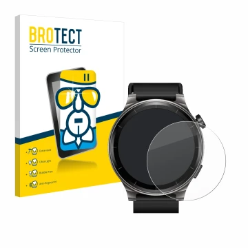 Face avant d’un emballage produit avec le logo de la marque BROTECT. À côté, l’appareil TOZO S5 1.43