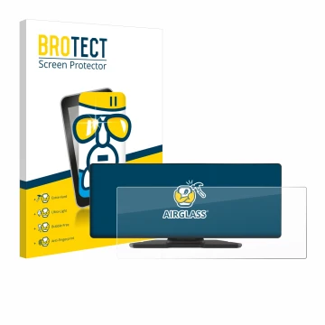 Face avant d’un emballage produit avec le logo de la marque BROTECT. À côté, l’appareil Carpuride W903 9.3