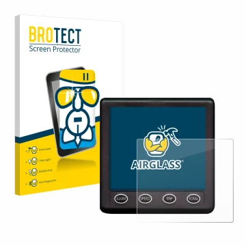 Face avant d’un emballage produit avec le logo de la marque BROTECT. À côté, l’appareil Nasa Marine Instruments Clipper Duet S