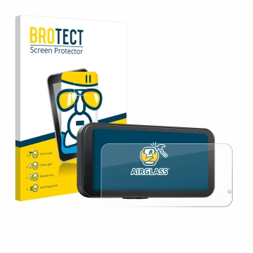 Face avant d’un emballage produit avec le logo de la marque BROTECT. À côté, l’appareil Volam JM5AMVL 6.25