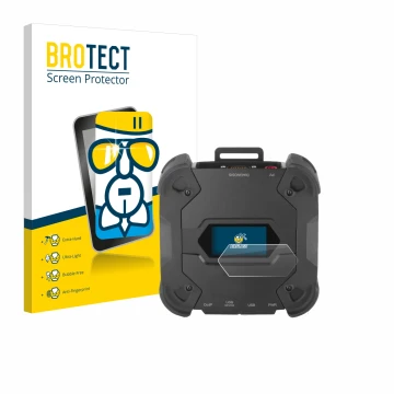 Face avant d’un emballage produit avec le logo de la marque BROTECT. À côté, l’appareil Texa TXT MULTIHUB est représenté avec 