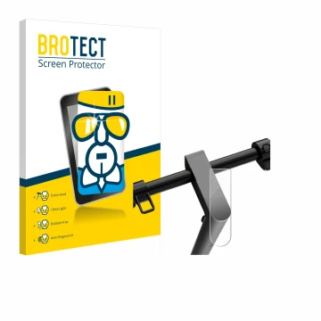 Face avant d’un emballage produit avec le logo de la marque BROTECT. À côté, l’appareil Navee S65 est représenté avec la prote