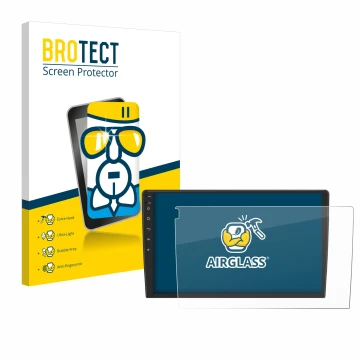 Face avant d’un emballage produit avec le logo de la marque BROTECT. À côté, l’appareil Eonon ua12s plus-6g est représenté ave