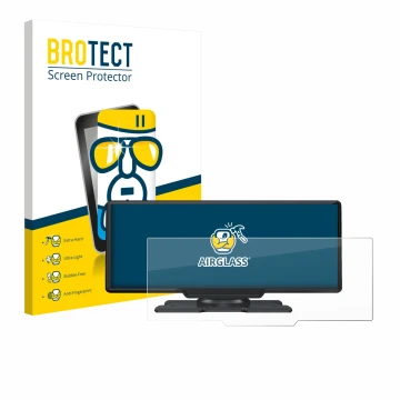 Face avant d’un emballage produit avec le logo de la marque BROTECT. À côté, l’appareil Lamto 9.26