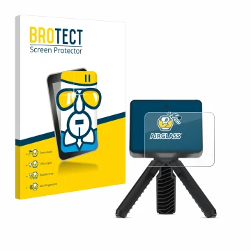 Face avant d’un emballage produit avec le logo de la marque BROTECT. À côté, l’appareil Garmin Approach R10 est représenté ave