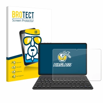 Face avant d’un emballage produit avec le logo de la marque BROTECT. À côté, l’appareil BESTTAB A20 est représenté avec la pro