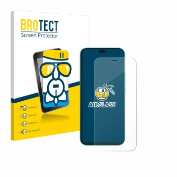 Face avant d’un emballage produit avec le logo de la marque BROTECT. À côté, l’appareil Honor X8c est représenté avec la prote