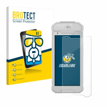 Face avant d’un emballage produit avec le logo de la marque BROTECT. À côté, l’appareil Dojo Pocket est représenté avec la pro