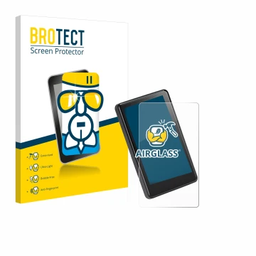 Face avant d’un emballage produit avec le logo de la marque BROTECT. À côté, l’appareil Bafang C020 3.4