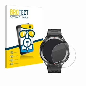 Face avant d’un emballage produit avec le logo de la marque BROTECT. À côté, l’appareil Oukitel BT12 1.43