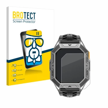 Face avant d’un emballage produit avec le logo de la marque BROTECT. À côté, l’appareil Stahlgear Thor 2.0 est représenté avec