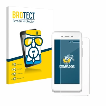 Face avant d’un emballage produit avec le logo de la marque BROTECT. À côté, l’appareil Pax A50 wallee est représenté avec la 