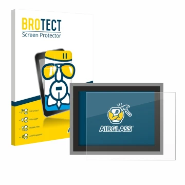 Face avant d’un emballage produit avec le logo de la marque BROTECT. À côté, l’appareil Megger MFT-X1 est représenté avec la p