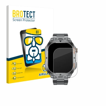Face avant d’un emballage produit avec le logo de la marque BROTECT. À côté, l’appareil SUNKTA EF9-A 2.13