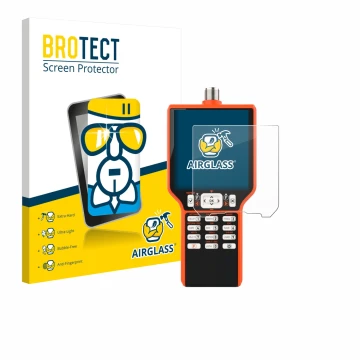 Face avant d’un emballage produit avec le logo de la marque BROTECT. À côté, l’appareil RigExpert MATCH est représenté avec la