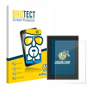 Face avant d’un emballage produit avec le logo de la marque BROTECT. À côté, l’appareil Volvo S90 (2018–2024) est représenté a