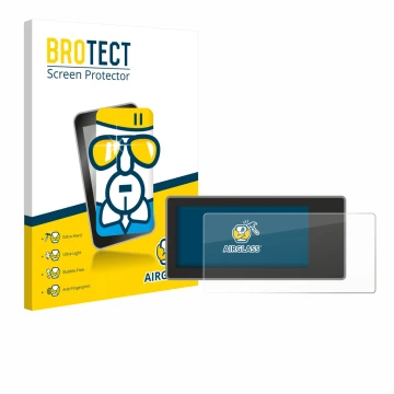 Face avant d’un emballage produit avec le logo de la marque BROTECT. À côté, l’appareil Acta Berg Radio est représenté avec la