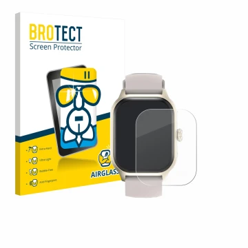 Face avant d’un emballage produit avec le logo de la marque BROTECT. À côté, l’appareil LAOYABB QS07 2.01