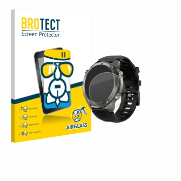 Face avant d’un emballage produit avec le logo de la marque BROTECT. À côté, l’appareil Knauermann GPS 4 (2025) est représenté