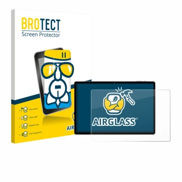 Face avant d’un emballage produit avec le logo de la marque BROTECT. À côté, l’appareil Maxlegen M40 14