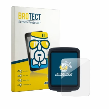 Face avant d’un emballage produit avec le logo de la marque BROTECT. À côté, l’appareil Sigma BC 10.0 WR est représenté avec l