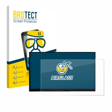 Face avant d’un emballage produit avec le logo de la marque BROTECT. À côté, l’appareil Verbatim PMT-15 est représenté avec la