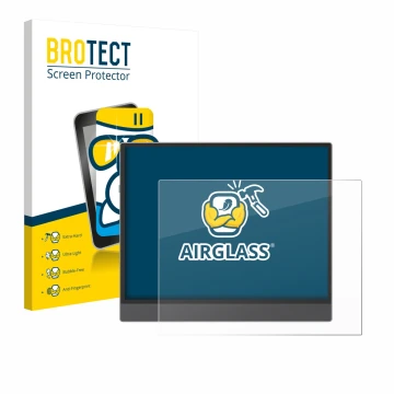 Face avant d’un emballage produit avec le logo de la marque BROTECT. À côté, l’appareil Boox Tab X C est représenté avec la pr