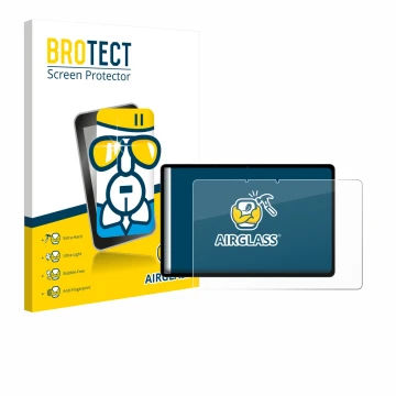 Face avant d’un emballage produit avec le logo de la marque BROTECT. À côté, l’appareil Oppo Pad SE est représenté avec la pro