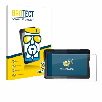 Face avant d’un emballage produit avec le logo de la marque BROTECT. À côté, l’appareil Lamtto RC19 7