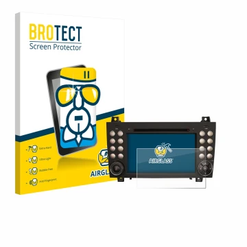 Face avant d’un emballage produit avec le logo de la marque BROTECT. À côté, l’appareil Erisin ES8940S 7