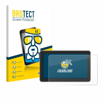 Face avant d’un emballage produit avec le logo de la marque BROTECT. À côté, l’appareil Bambu Lab H2D est représenté avec la p