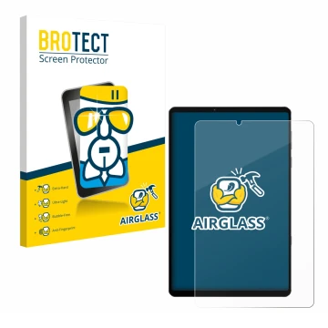 Face avant d’un emballage produit avec le logo de la marque BROTECT. À côté, l’appareil Lenovo Legion Y700 2022 est représenté