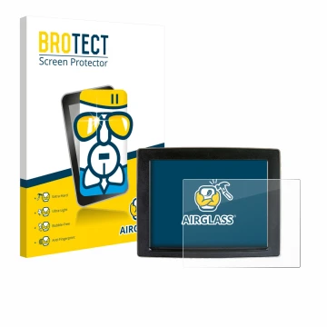 Face avant d’un emballage produit avec le logo de la marque BROTECT. À côté, l’appareil John Deere GreenStar est représenté av