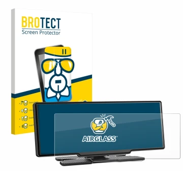 Face avant d’un emballage produit avec le logo de la marque BROTECT. À côté, l’appareil Avylet RC11 8.1