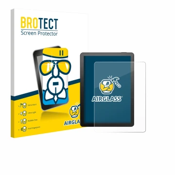 Face avant d’un emballage produit avec le logo de la marque BROTECT. À côté, l’appareil Bigme B6 Color est représenté avec la 