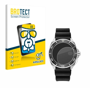 Face avant d’un emballage produit avec le logo de la marque BROTECT. À côté, l’appareil Seiko Prospex SRPE37 est représenté av