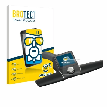 Face avant d’un emballage produit avec le logo de la marque BROTECT. À côté, l’appareil Motocaddy M7 GPS Remote est représenté