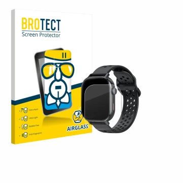 Face avant d’un emballage produit avec le logo de la marque BROTECT. À côté, l’appareil Jugeman P131 2.06