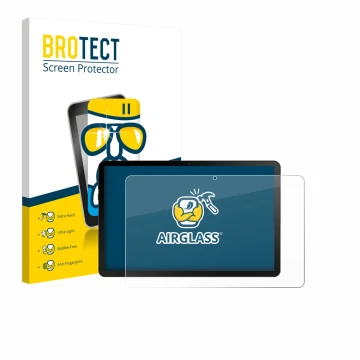 Face avant d’un emballage produit avec le logo de la marque BROTECT. À côté, l’appareil Ainmel G9 11.5