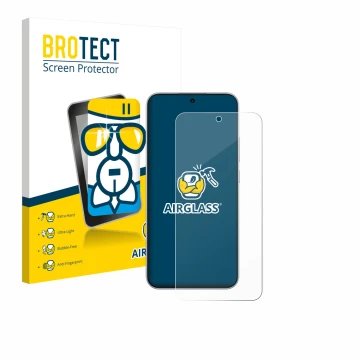 Face avant d’un emballage produit avec le logo de la marque BROTECT. À côté, l’appareil Oppo F31 est représenté avec la protec
