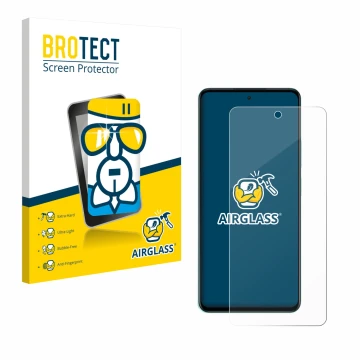 Face avant d’un emballage produit avec le logo de la marque BROTECT. À côté, l’appareil Oppo A5 est représenté avec la protect