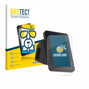 Face avant d’un emballage produit avec le logo de la marque BROTECT. À côté, l’appareil Anycubic Kobra 3 V2 Combo est représen