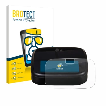 Face avant d’un emballage produit avec le logo de la marque BROTECT. À côté, l’appareil Philips Airfryer 1000 Series est repré