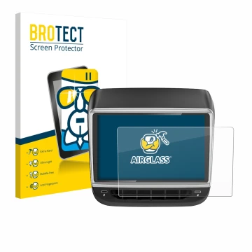 Face avant d’un emballage produit avec le logo de la marque BROTECT. À côté, l’appareil Tlyard T10 est représenté avec la prot