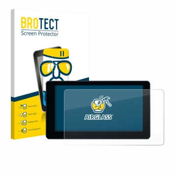 Face avant d’un emballage produit avec le logo de la marque BROTECT. À côté, l’appareil Zontes 368K est représenté avec la pro