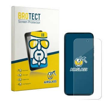 Face avant d’un emballage produit avec le logo de la marque BROTECT. À côté, l’appareil Motorola Moto G87 est représenté avec 