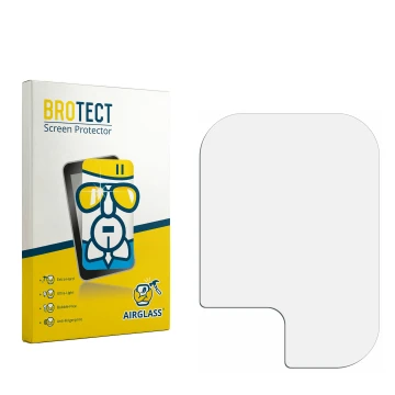 Face avant d’un emballage produit avec le logo de la marque BROTECT. À côté se trouve la protection d’écran correspondante.